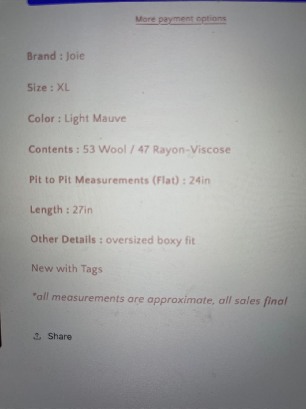 Joie Jacket - Picture 4 of 4